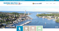 Desktop Screenshot of marina-baltica.de